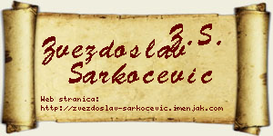Zvezdoslav Šarkoćević vizit kartica